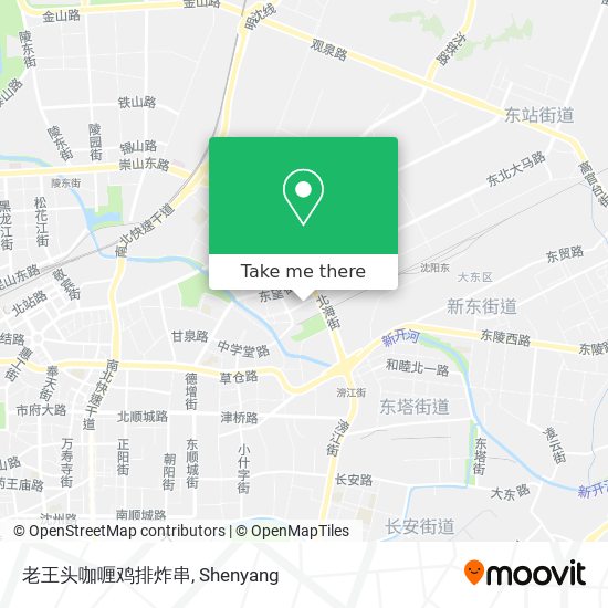 老王头咖喱鸡排炸串 map