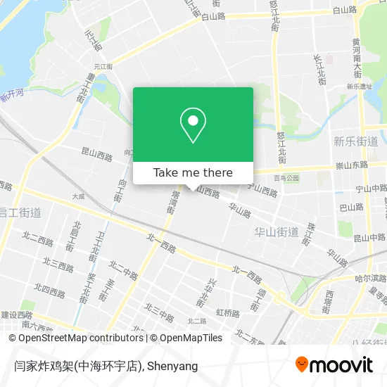 闫家炸鸡架(中海环宇店) map