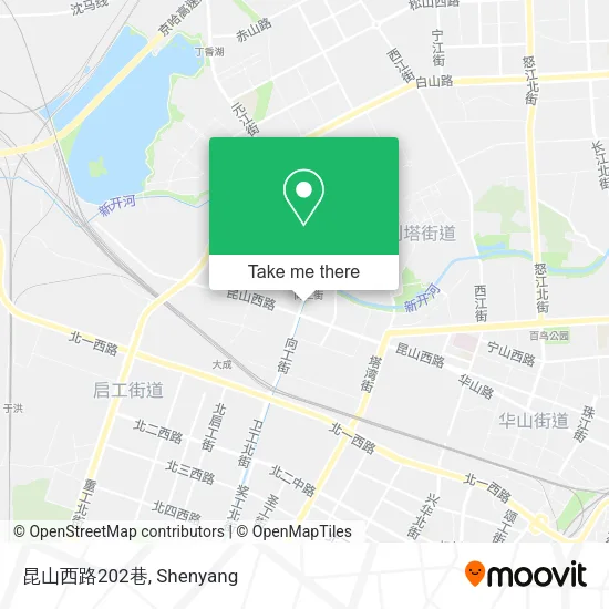 昆山西路202巷 map