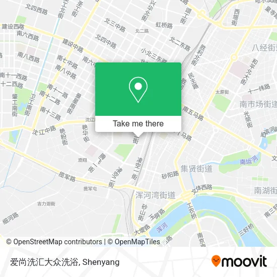 爱尚洗汇大众洗浴 map