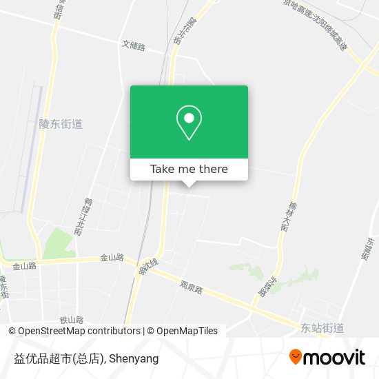 益优品超市(总店) map