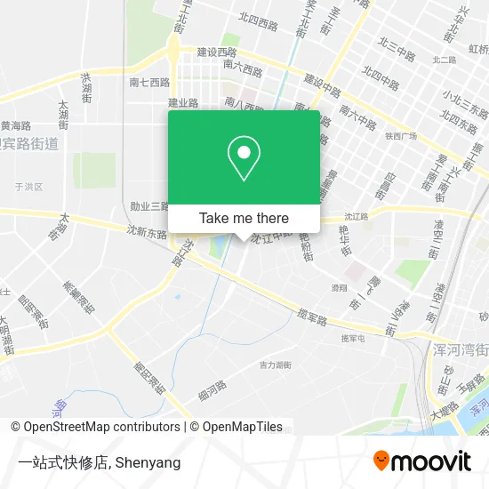 一站式快修店 map