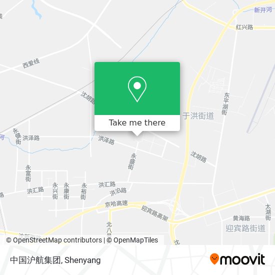 中国沪航集团 map