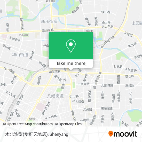 木北造型(华府天地店) map