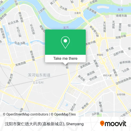 沈阳市聚仁徳大药房(嘉榆新城店) map