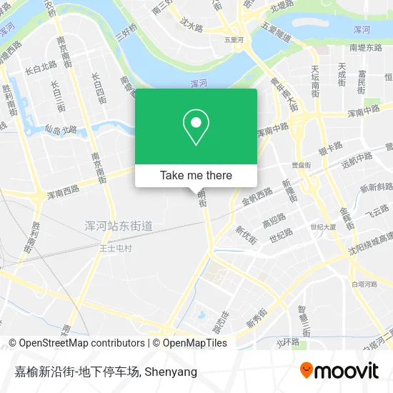 嘉榆新沿街-地下停车场 map