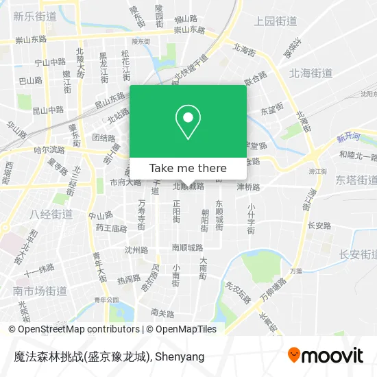 魔法森林挑战(盛京豫龙城) map