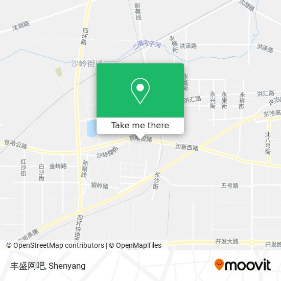 丰盛网吧 map