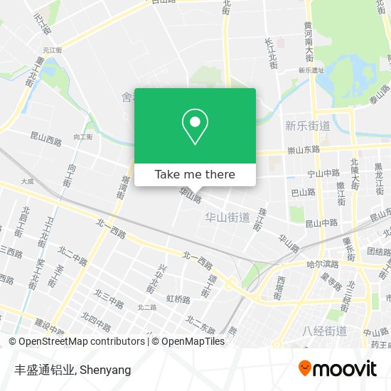 丰盛通铝业 map