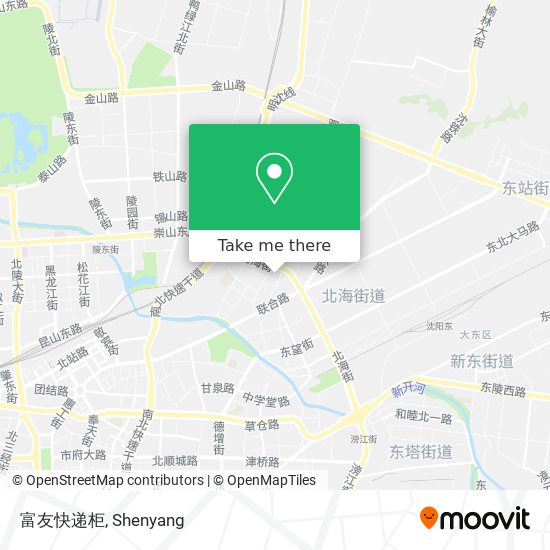 富友快递柜 map