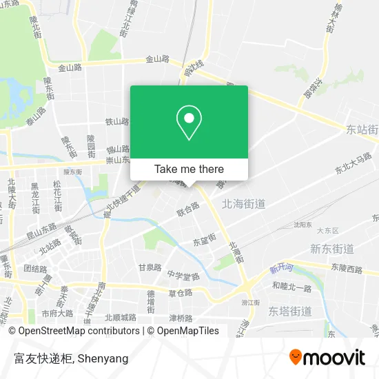 富友快递柜 map
