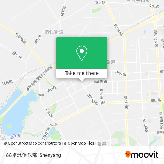 88桌球俱乐部 map
