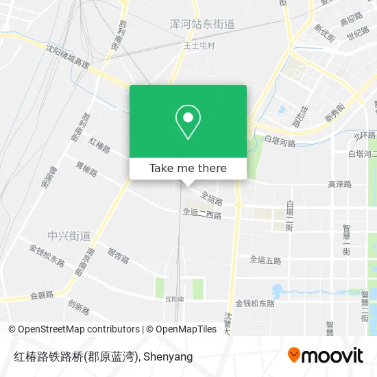 红椿路铁路桥(郡原蓝湾) map