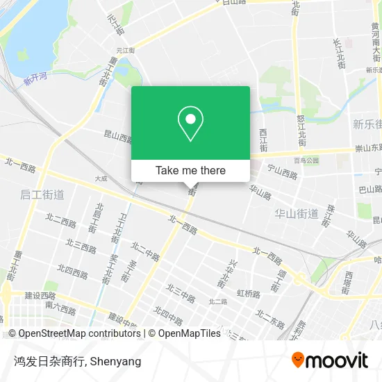 鸿发日杂商行 map