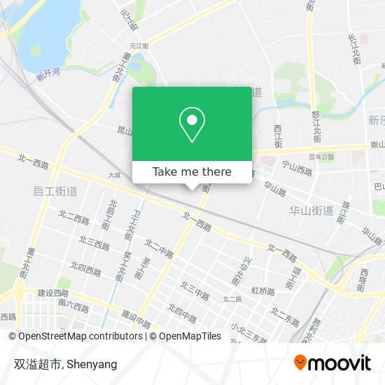 双溢超市 map