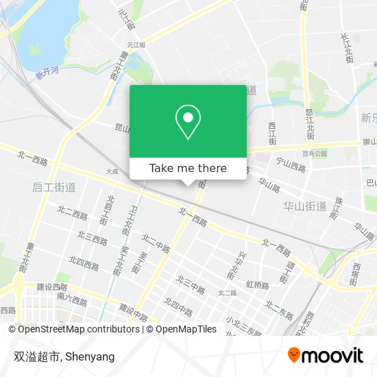 双溢超市 map