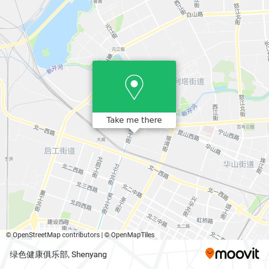 绿色健康俱乐部 map