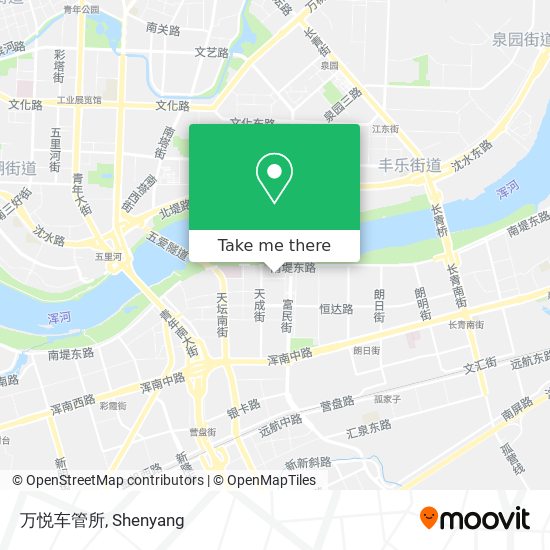 万悦车管所 map