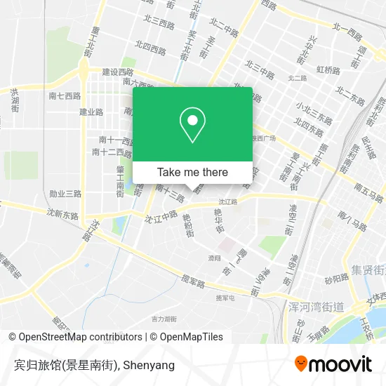 宾归旅馆(景星南街) map