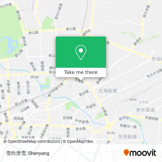 雪尚滑雪 map