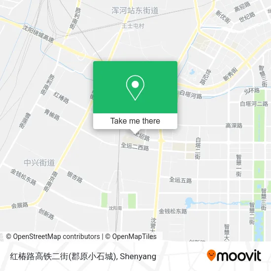 红椿路高铁二街(郡原小石城) map