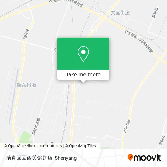 清真回回西关馅饼店 map
