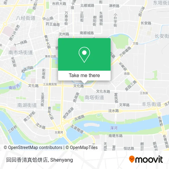 回回香清真馅饼店 map