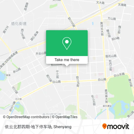 依云北郡四期-地下停车场 map