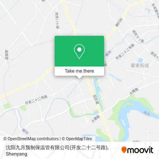 沈阳九月预制保温管有限公司(开发二十二号路) map