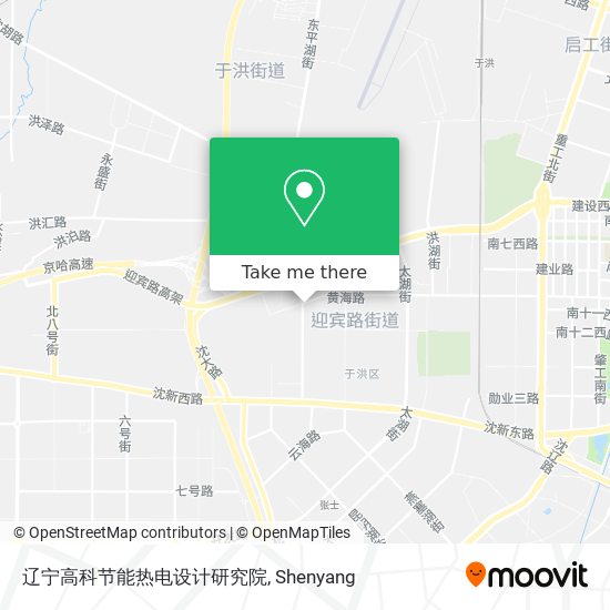 辽宁高科节能热电设计研究院 map