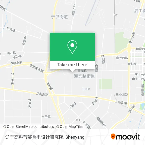 辽宁高科节能热电设计研究院 map