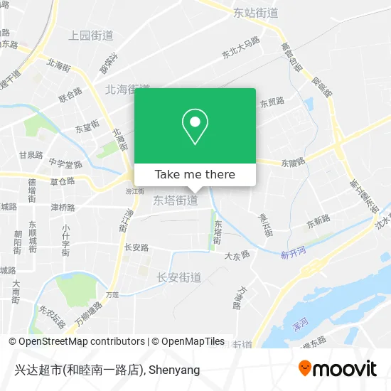 兴达超市(和睦南一路店) map