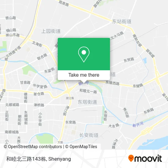 和睦北三路143栋 map