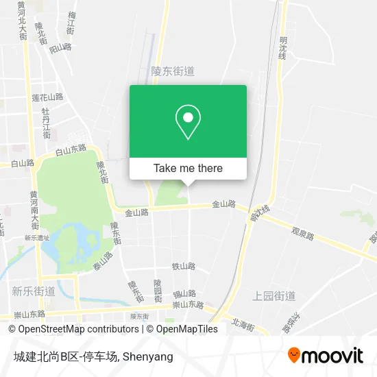 城建北尚B区-停车场 map