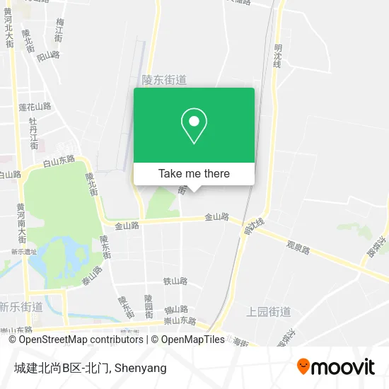 城建北尚B区-北门 map