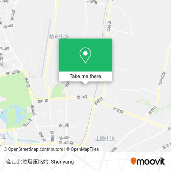 金山北垃圾压缩站 map