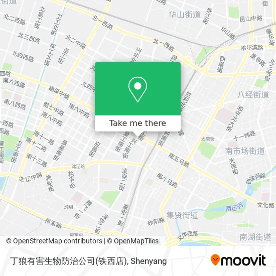 丁狼有害生物防治公司(铁西店) map