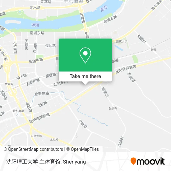 沈阳理工大学-主体育馆 map