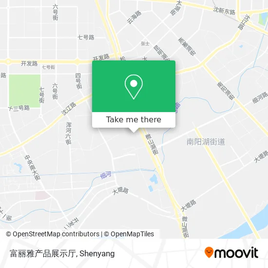 富丽雅产品展示厅 map