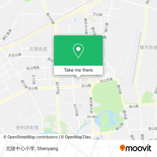 北陵中心小学 map