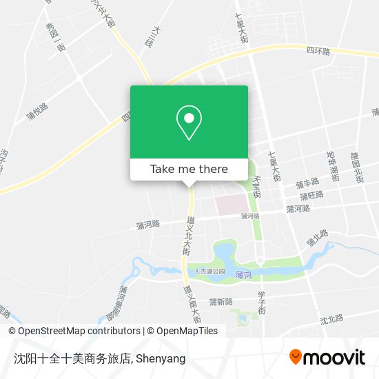沈阳十全十美商务旅店 map