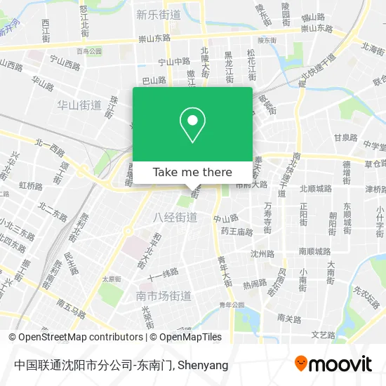 中国联通沈阳市分公司-东南门 map