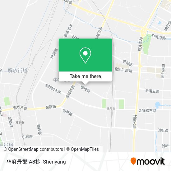 华府丹郡-A8栋 map