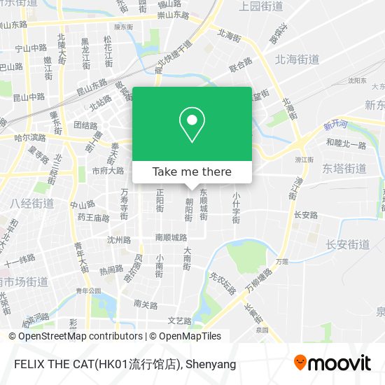 FELIX THE CAT(HK01流行馆店) map