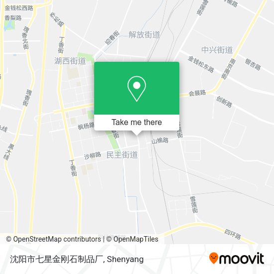 沈阳市七星金刚石制品厂 map