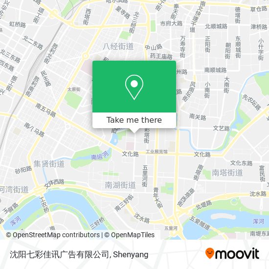 沈阳七彩佳讯广告有限公司 map