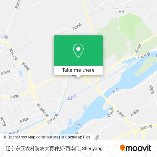 辽宁东亚农科院农大育种所-西南门 map