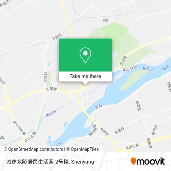 城建东陵居民生活园-2号楼 map