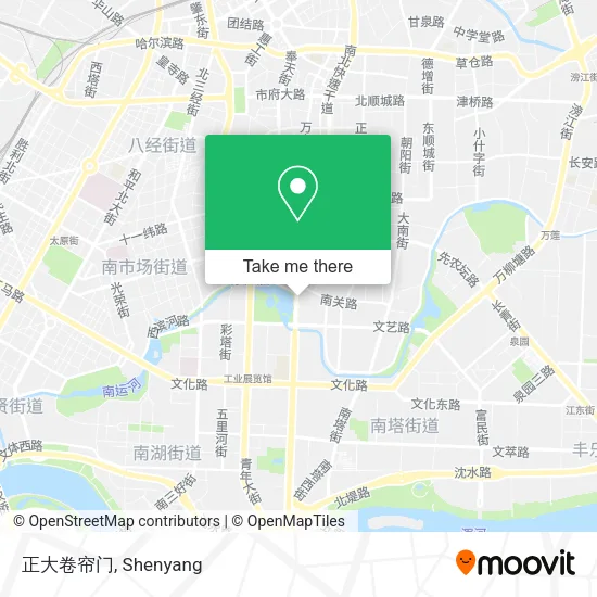 正大卷帘门 map