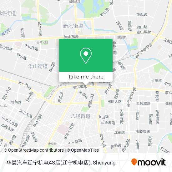 华晨汽车辽宁机电4S店(辽宁机电店) map